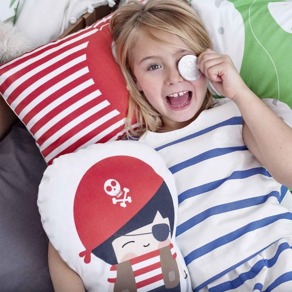 Jastuk od čistog pamuka Happynois Pirata, 40 x 30 cm-image-1