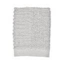 Svjetlosivi ručnik za lice od 100% pamuka Zone Classic Soft Grey, 30 x 30 cm