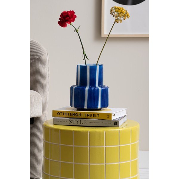 Okrugao pomoćni stol keramički ø 42 cm Retro Tiles – Leitmotiv-image-4