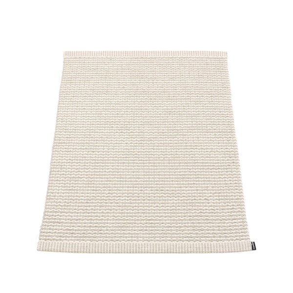 Krem unutarnji i vanjski tepih 60x85 cm Mono Linen Vanilla – Pappelina