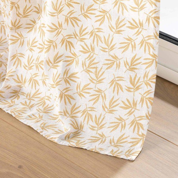 Žuta /bijela zavjesa 140x240 cm Maddy – douceur d'intérieur-image-4