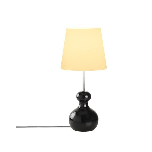 Drvena stolna lampa u crnoj Opviq rasvjeti Mallina-image-1