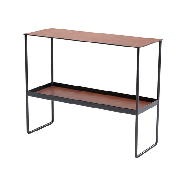 Konjak smeđi metalni pomoćni stol 29x78 cm Bull – LIND DNA