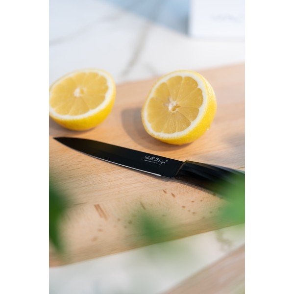 Set od 5 noževa u crnom držaču Vialli Design Caro-image-3