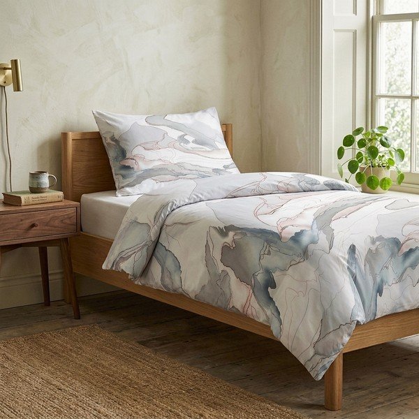 Pamučna posteljina za krevet za jednu osobu 140x200 cm Tramin – Cotton House-image-1