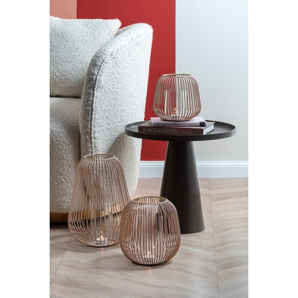 Svijetlo smeđa stolna lampa PT LIVING Lanterna, visina 30 cm-image-3