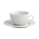 Set od 2 šalice s tanjurićima Brandani Burlesque, 200 ml