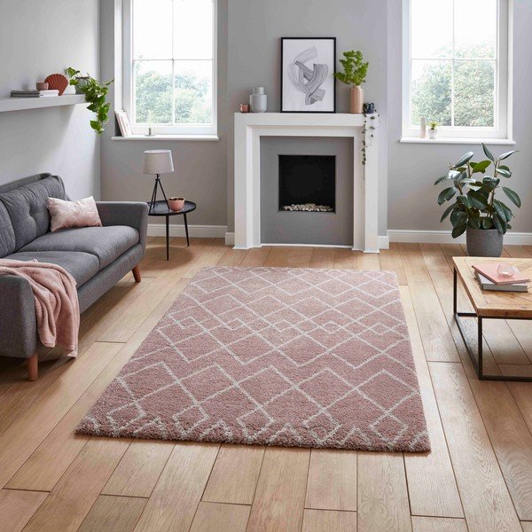 Ružičasti tepih 160x220 cm Royal Nomadic – Think Rugs-image-1