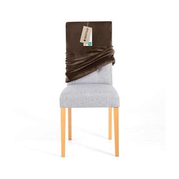 Smeđa rastezljiva presvlaka za stolicu 48 cm Sento – Restilo-image-3