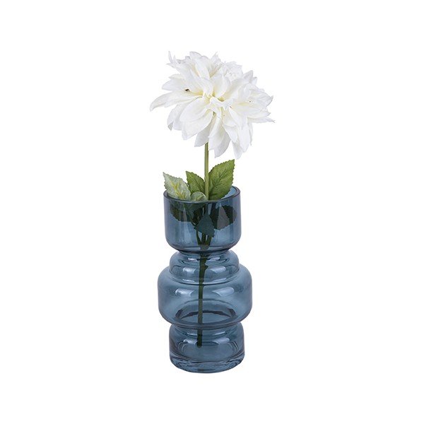 Vaza od plavog stakla PT LIVING Courtly, visina 20 cm-image-2