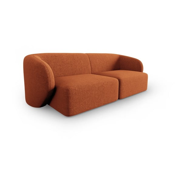 Sofa od šenila boja terakote 188 cm Paolo – Milo Casa-image-2