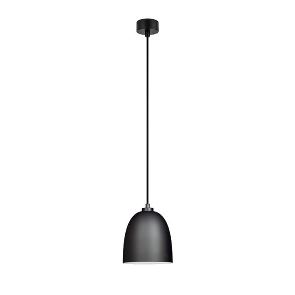 Crna viseća svjetiljka Sotto Luce Awa, ⌀ 17 cm Matte