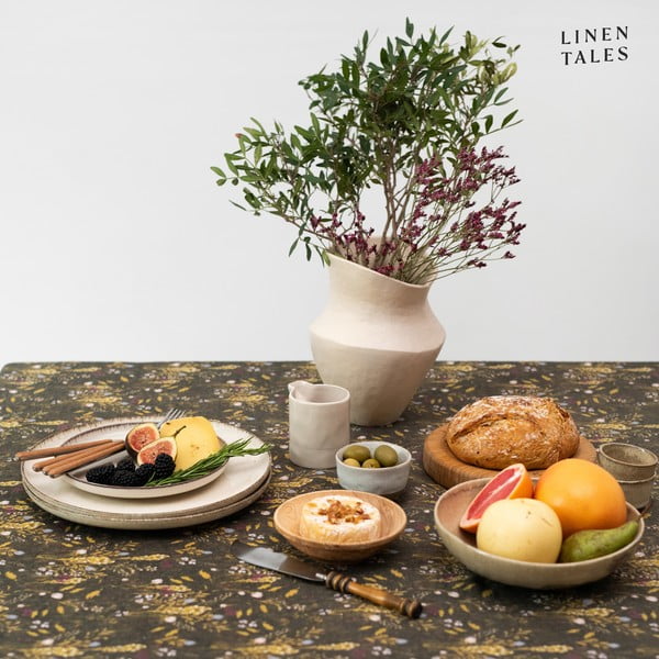 Laneni stolnjak 140x300 cm Woodland – Linen Tales-image-1