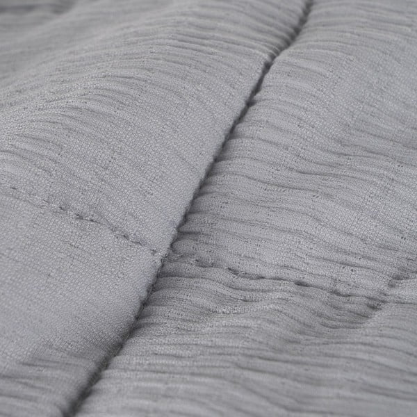 Sivi prošiven prekrivač 180x260 cm – Ixia-image-2