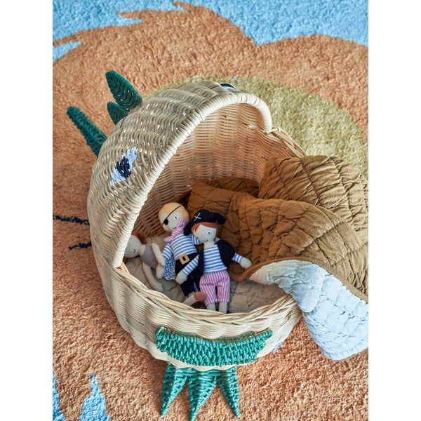 Dječja kutija za pohranu od ratana u prirodnoj boji 37x57x48 cm Eddi – Bloomingville Mini-image-4