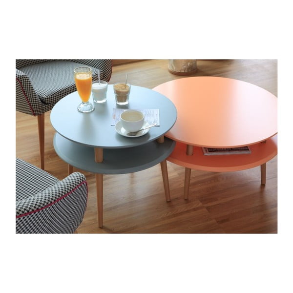 Ružičasti stolić Ragaba UFO, Ø 70 cm-image-2