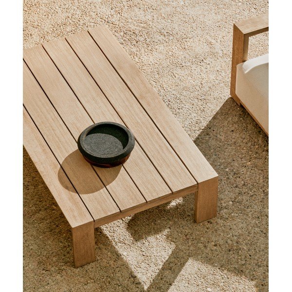 Vrtni stolić za kavu od masivnog bagrema 82,5x140 cm Ambra – Kave Home-image-3