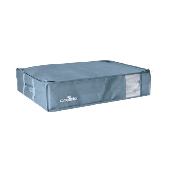 Plava kutija za odlaganje odjeće ispod kreveta Compactor XXL Blue Edition 3D Vacuum Bag, 145 l