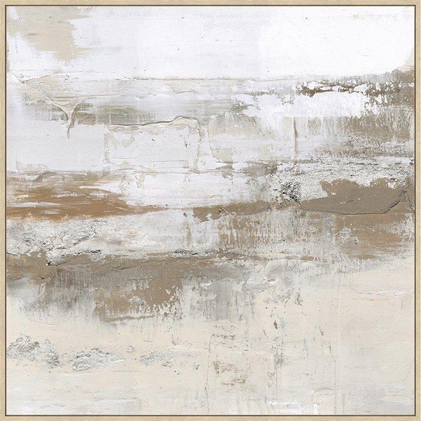 Slika s ručno oslikanim elementima s okvirom/na platnu 85x85 cm Bold – Bizzotto