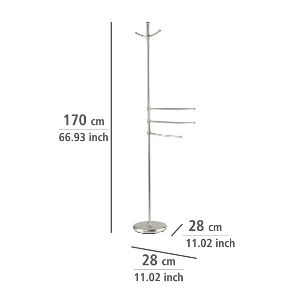 Stalak za ručnike i ogrtače Wenko Adiamo-image-2