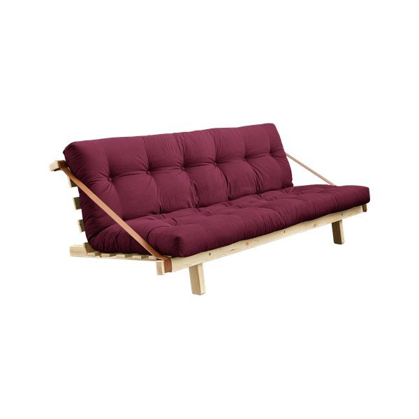 Kauč ​​na razvlačenje Karup Design Jump Natural Clear/bordo-image-4