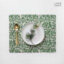 Laneni podmetač 35x45 cm Evergreen Damask – Linen Tales