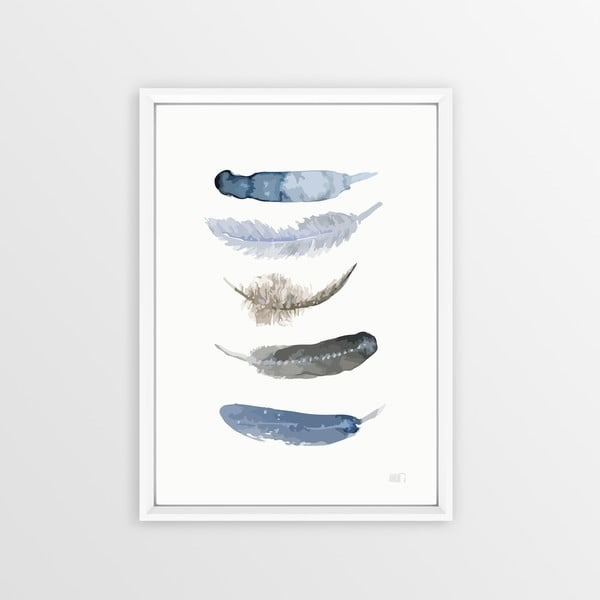 Poster Piacenza Art Feathers, 30 x 20 cm-image-1
