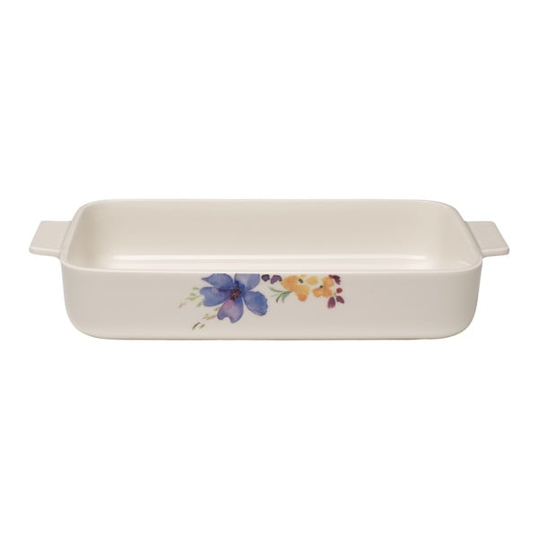 Bijela porculanska posuda za pečenje Villeroy &amp; Boch Mariefleur Basic, 30 x 20 cm