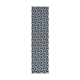 Plava staza 60x230 cm Lennox Geometric – Flair Rugs