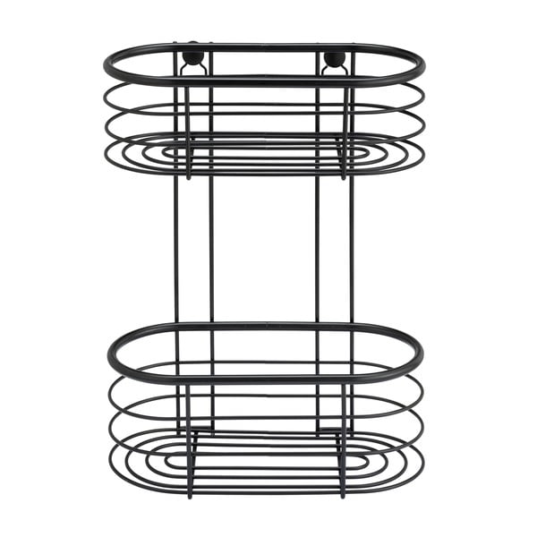 Crna tuš polica Wenko Trestina, 26 x 35 cm-image-2