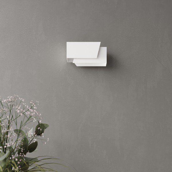 Bijela zidna lampa Tolestu – Sollux-image-4
