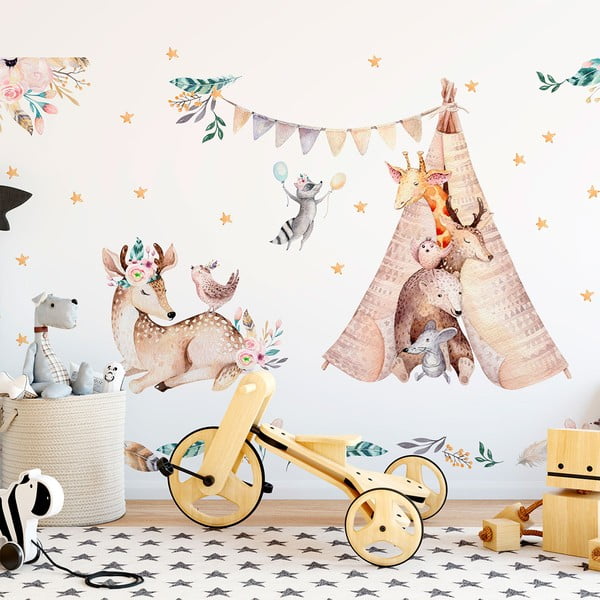 Dječje naljepnice na ambijenskom zidu-image-1