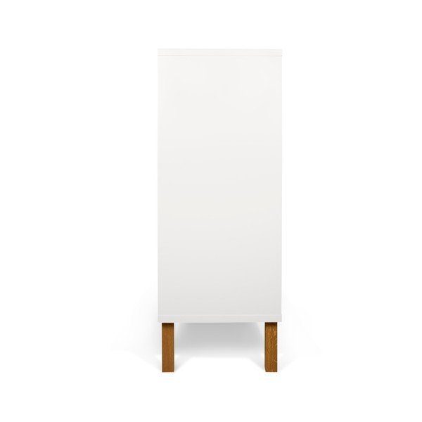 Bijela visoka komoda TemaHome Niche Pattern-image-2