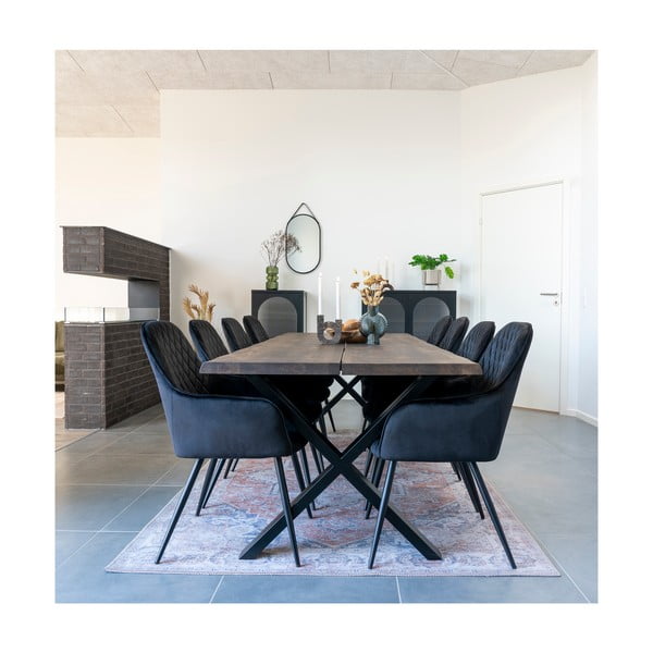 Plavo-narančasti tepih 300x200 cm Havana - House Nordic-image-1