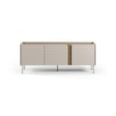 Krem/u prirodnoj boji TV komoda u dekoru hrasta 140x53x35 cm Lucile – Marckeric