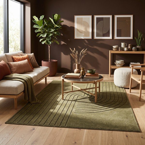 Zeleni tepih 200x290 cm Solace – ESTE-image-3