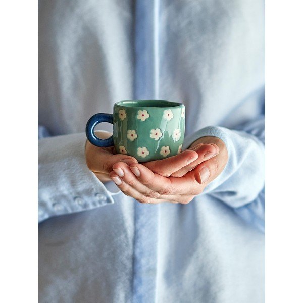 Svijetlo plava keramička dječja šalica 110 ml Nini – Bloomingville-image-2