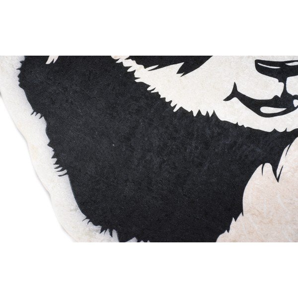 Crno-bijeli dječji tepih ø 120 cm Cuddly Panda – Vitaus-image-2