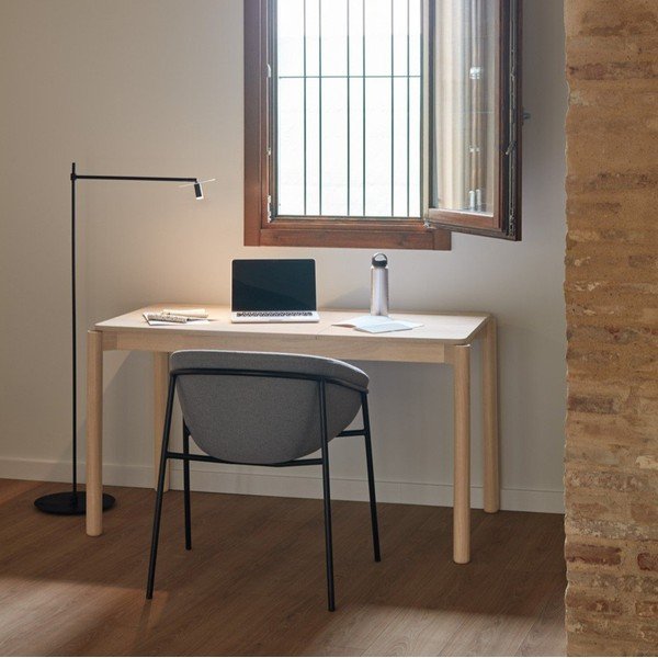 Radni stol u dekoru jasena 136x68 cm Atlas - Teulat-image-1