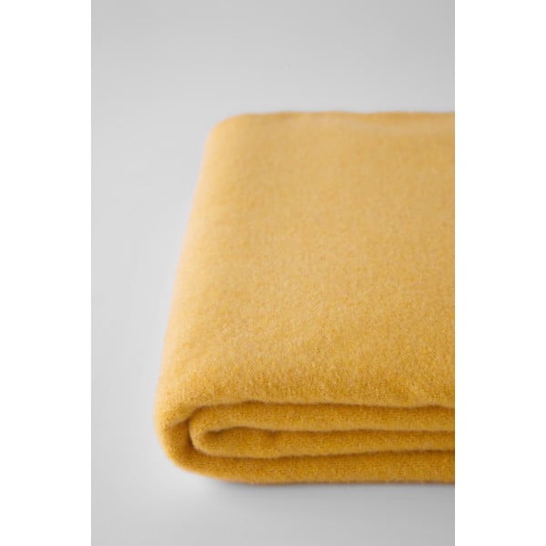 Žuti pokrivač s pamukom Euromant Basics, 140 x 160 cm-image-1