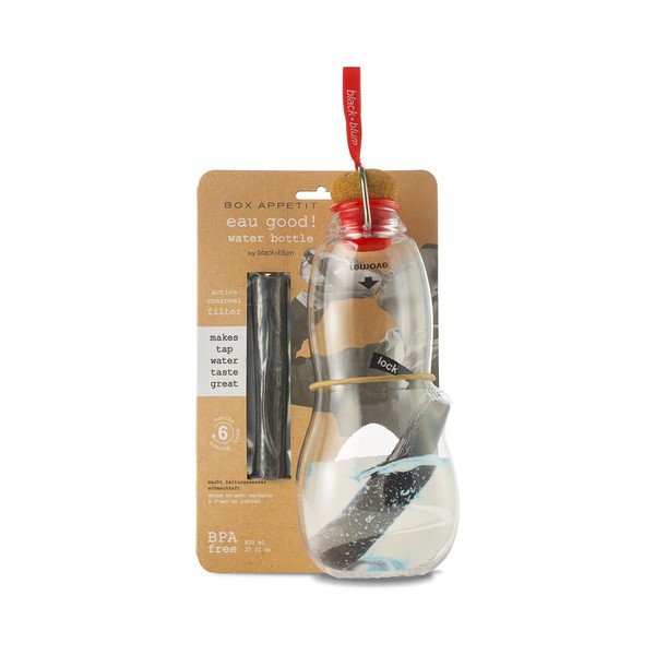 Crvena filter boca Black + Blum Eau Good s aktivnim ugljenom, 800 ml-image-1