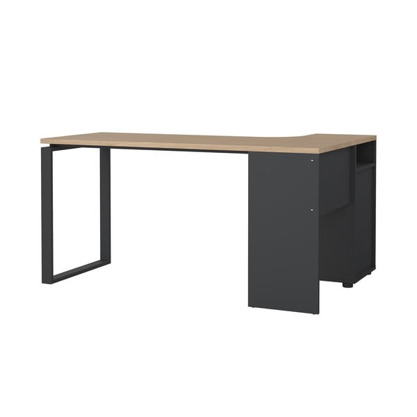 Radni stol s pločom stola u dekoru hrasta 100x150 cm Sign – Tvilum-image-2