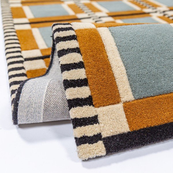 Ručno rađen vunen tepih 200x290 cm Quadro Wool – Flair Rugs-image-2