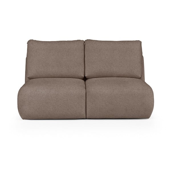 Smeđa sofa od bouclé tkanine 164 cm Mirel – Rodier