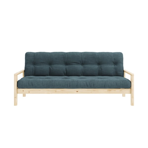 Plava sklopiva sofa 205 cm Knob – Karup Design