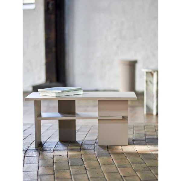 Sivi stolić za kavu 50x90 cm Norvida – Bloomingville-image-1