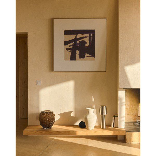 Ručno oslikana slika s okvirom/na platnu 100x100 cm Arilan – Kave Home-image-2