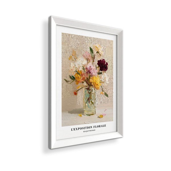 Tiskana slika s okvirom 56x75 cm Sunny Bouquet – Styler-image-4