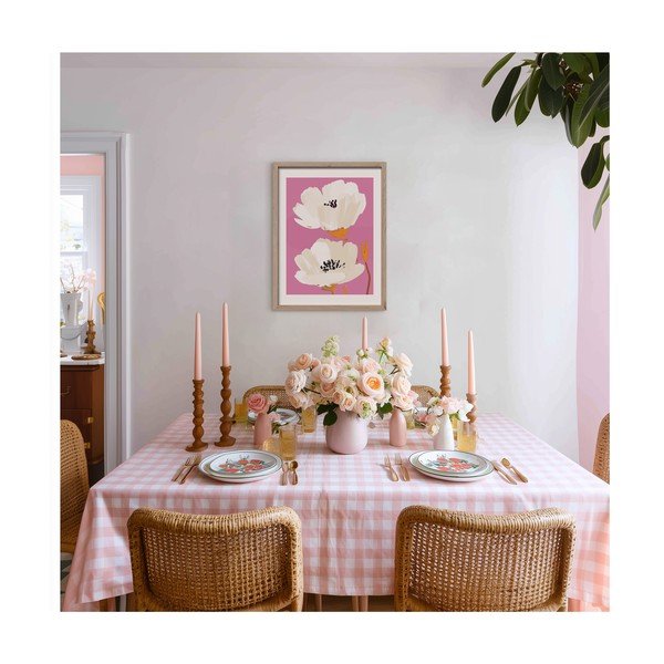 Tiskana slika s okvirom 30x40 cm Peony Bloom – Styler-image-1