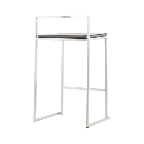 Barska stolica sa crnim sjedištem Kokoon Meto, visina sjedala 65 cm-image-1
